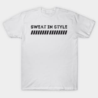 Sewat In Style Gym Design T-Shirt